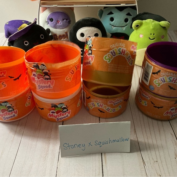 Squishmallows Halloween mystery squad capsule Complete Set 2022 - Picture 8 of 9